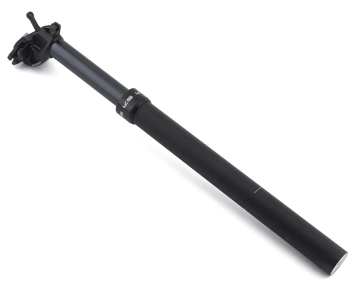 KS eTEN Remote Dropper Seatpost (Black) (27.2mm) (410mm) (100mm) (External Routing) (Remote Not Included)